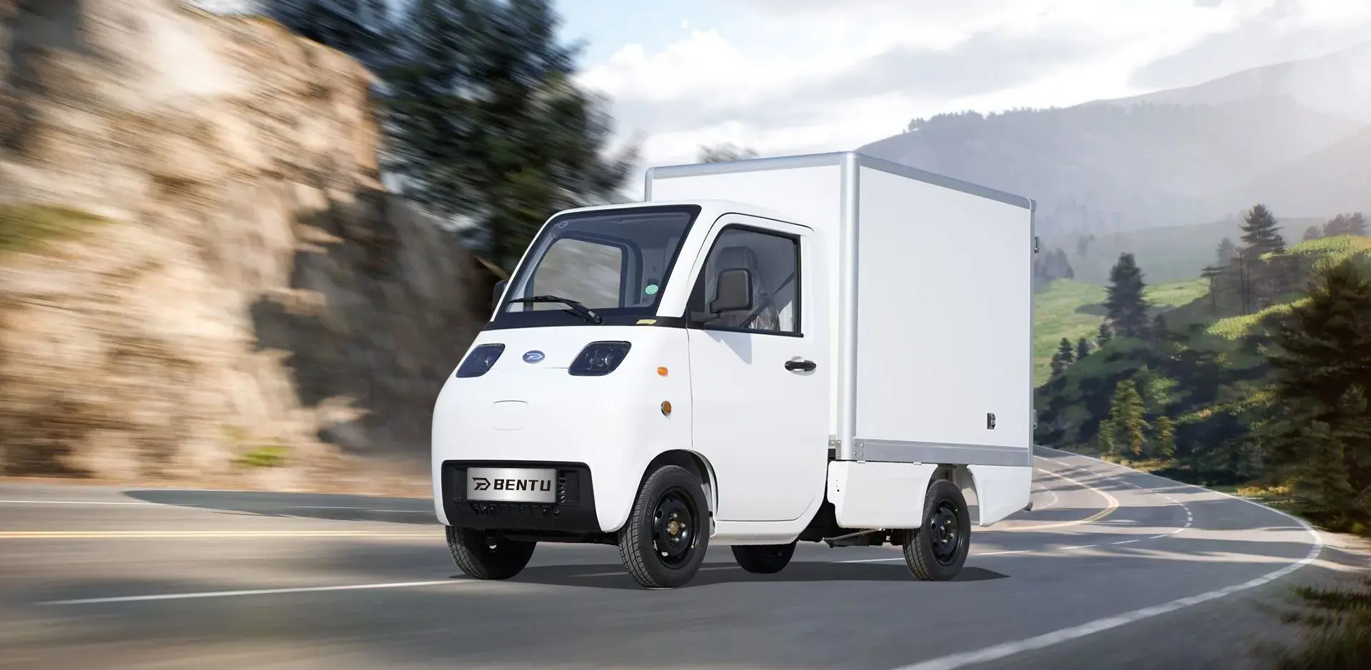 China EEC Mini Electric Vehicle Food Delivery Box 3KW Factory